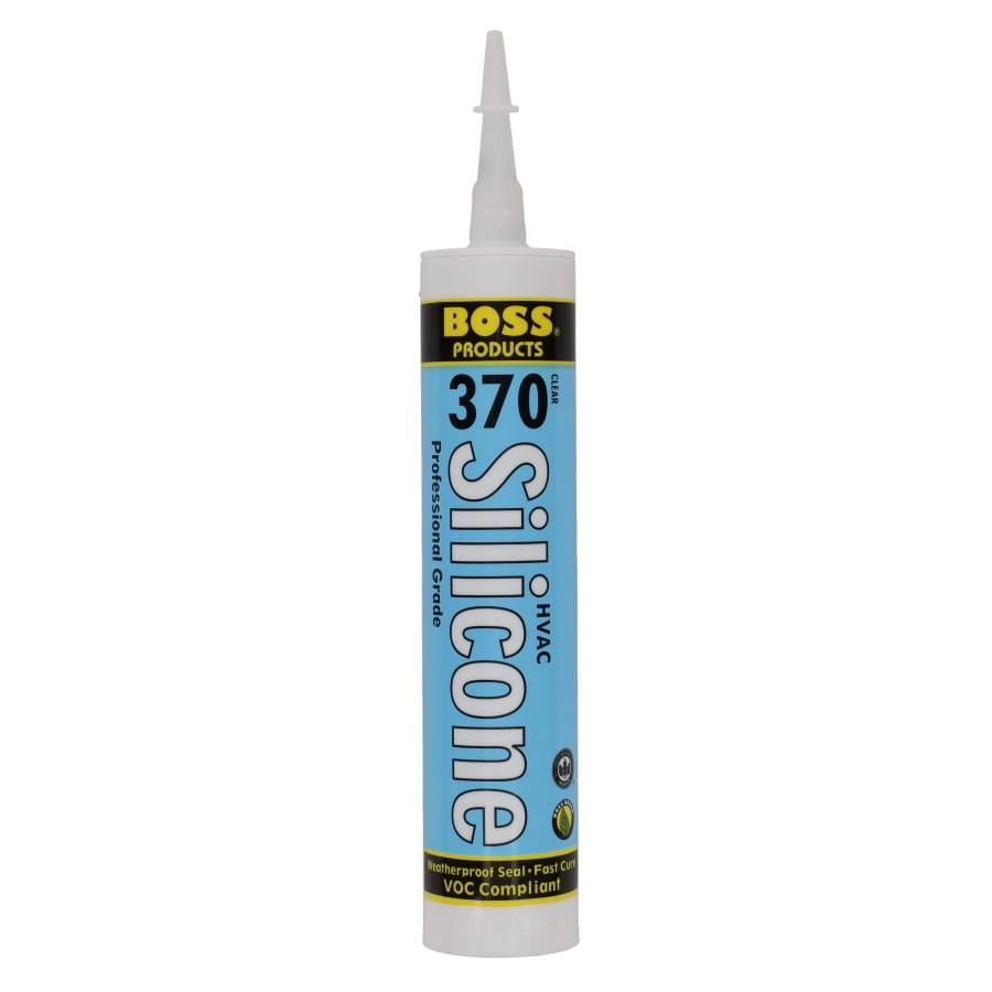 CAULK SILICONE CLEAR ALL PURPOSE BOSS (12), item number: 37000